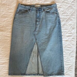 Abercrombie Jean Skirt
